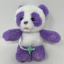 Little Live Pets Cozy Dozys Petals Purple White Panda Bear And Pacifier 10  