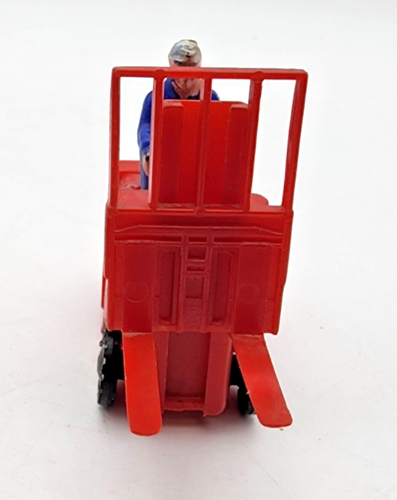 Vintage 70er Jahre Blue Box O Scale Kunststoff Gabelstapler. Hongkong sehr selten. - Bild 2 von 7