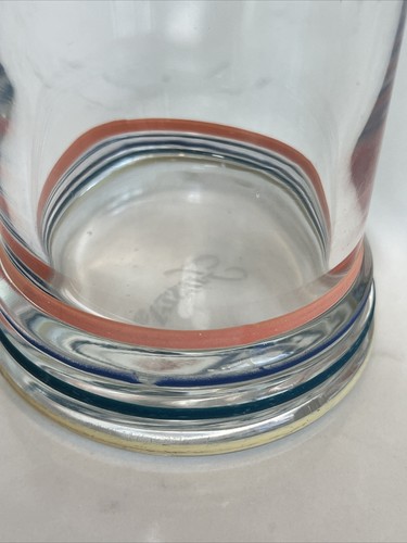 VINTAGE HOMER LAUGHLIN FIESTA WARE BANDED 16 OZ TUMBLERS BARWARE 2 - Picture 4 of 13