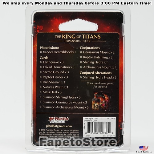 Plaid Hat Games - Ashes Reborn: The King of Titans Expansion Deck - Bild 4 von 6