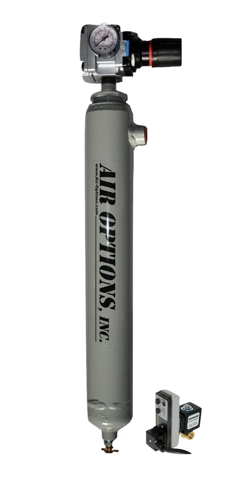 Secador de aire comprimido refrigerado + drenaje para compresor de aire de 2 etapas de 7,5 HP Foto 3 de 4