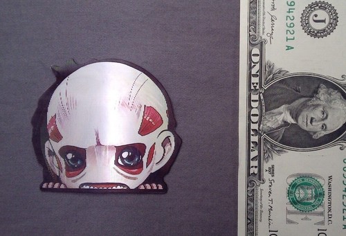 100 Various Small Anime/Waifu/420/Film 3D Motion Lenticular Car Sticker - Picture 57 of 250