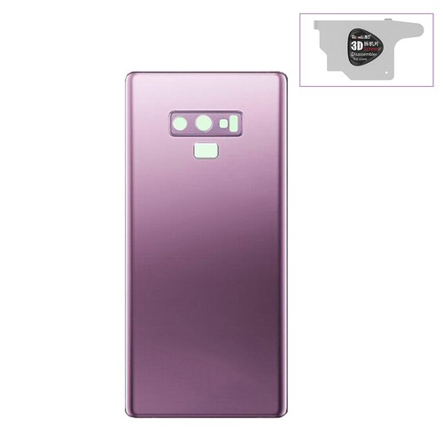 Battery Back Glass Cover w/Camera Lens For Samsung Galaxy Note8 Note9 10 20 ACUS - Picture 12 of 33