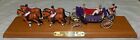 Queen Elizabeth Ii 1952-2022 Golden Jubilee Horse And Carriage Metal Figures