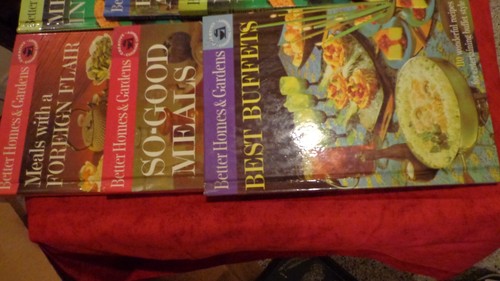 Lot of 10 Better Homes & Gardens Creative Cooking Library Complete Set 1963 HC - Picture 2 of 11