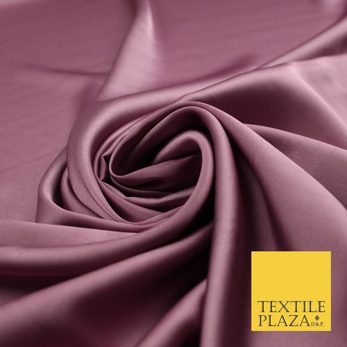 100 COLOURS - Fine Silky Smooth Liquid Sateen Satin Dress Fabric Drape Lining - Picture 103 of 207