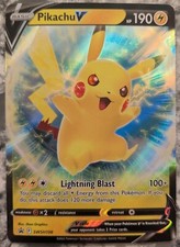Pikachu V SWSH198 SWSH: Sword & Shield Promo Cards Holo