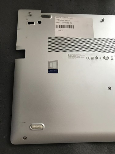 hp elitebook 830 G5 palmrest+speakers+power button,cmos+base cover L13831-001 - Afbeelding 13 van 15