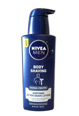 Nivea Men BODY SHAVING ~Maximum Hydration ~ SOOTHING AFTER SHAVE LOTION ~ 8.1 oz