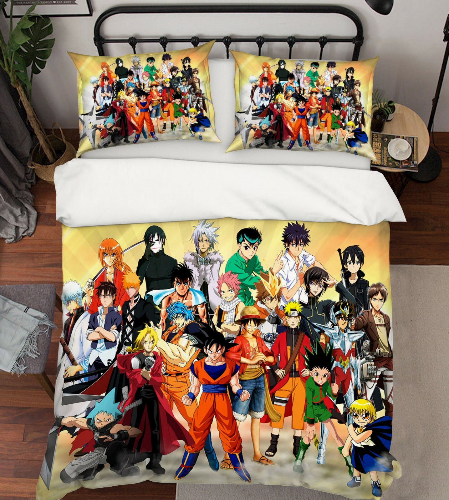 3D ONE PIECE 246 Bed Pillowcases Quilt Duvet Cover Set Single Queen King 3D ONE PIECE 246 Bed Pillowcases Quilt Duvet Cover Set Single Queen King