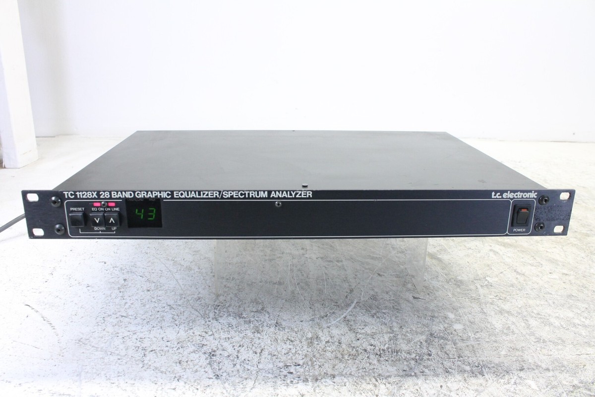 TC electronic TC 1128X 28 band graphic equalizer/spectrum analyzer
