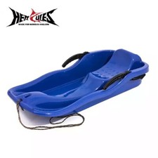 HERCULES Blue Plastic Sled for Single People