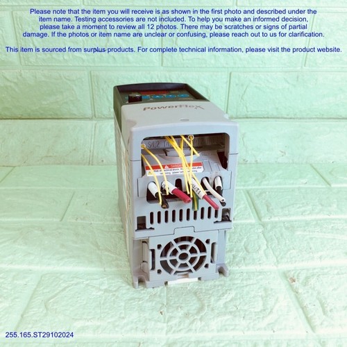 Allen-Bradley PowerFlex 22A-A1P5N104, unità AC come foto, SN:9570, FedExDHL - Foto 10 di 10