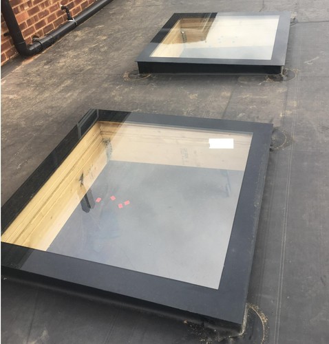 TGS Luce tetto luce cielo per tetto piatto 1000 x 1000 mm - qualsiasi dimensione - Foto 9 di 10