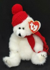 TY 1993 PEPPERMINT the BEAR ATTIC TREASURES - MINT with MINT TAGS