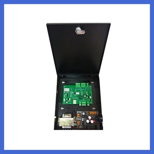 Controlador de acceso a discos TCP/IP 1 puerta 20K usuarios 100K con fuente de alimentación de caja de hierro - Imagen 1 de 13