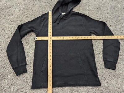 The North Face Pullover Mens Small Black Hoodie Sweatshirt Long