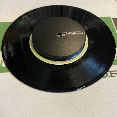 Breakaweight Record Stabilizer Turntable Weight BLACK (for 12