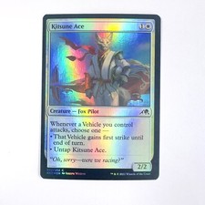 Kitsune Ace 22 - MTG - Kamigawa: Neon Dynasty NM - Foil