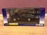 Corgi Vanguards Va12900 Audi Quattro Valve Mk2 Nordic Blue 1:43 Diecast Model Corgi Vanguards Va12900 Audi Quattro Valve Mk2 Nordic Blue 1:43 Diecast Model