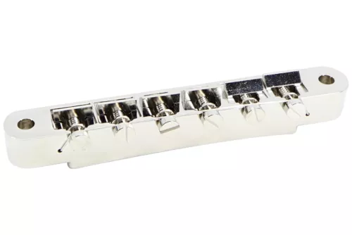 USA Tune-o-Matic Bridge wired ABR-1 Nickel for Gibson® guitars - BRIDGE ONLY