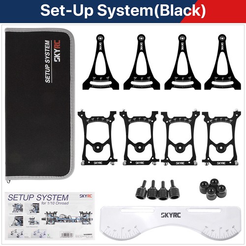 SkyRC Chassis Setup System For 1/10 RC Touring Car Camber Caster Toe Gauge - Picture 18 of 19