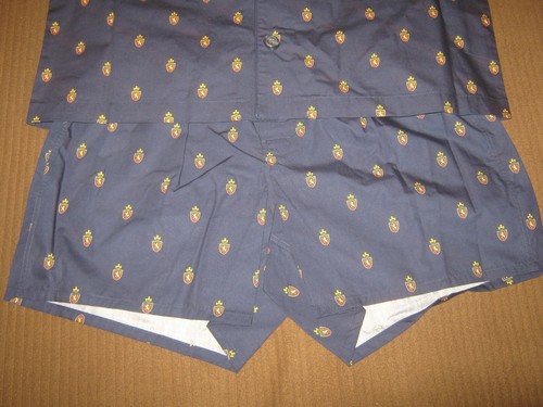 POLO Ralph Lauren Sleepwear Set (SHIRT & BOXER) Men's LARGE (NWT) "CREST" Logo - Picture 7 of 11