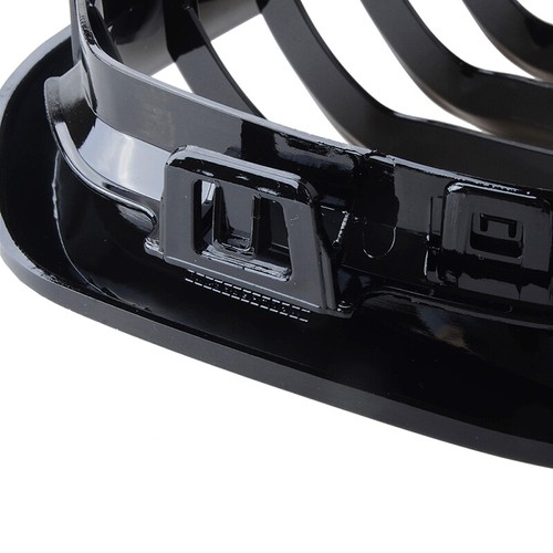 PARRILLA DE RIÑÓN NEGRA BRILLANTE PARA BMW F20 F21 LCI SERIE 1 2015 - 2018 2016 2017 - Imagen 8 de 8
