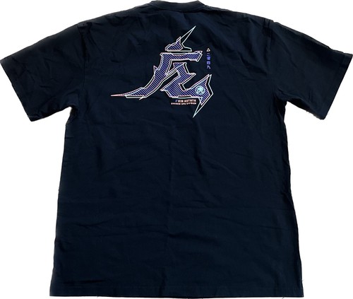 Kinjaz KIN Asthtk Shadow OPS Division Tee T-Shirt Adult Large Black RARE EUC