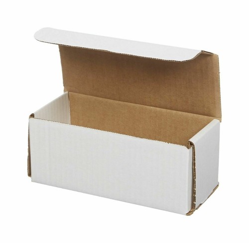 50- 6x3x3 White Corrugated Carton Cardboard Packaging Shipping Mailing Box Boxes - Picture 3 of 6