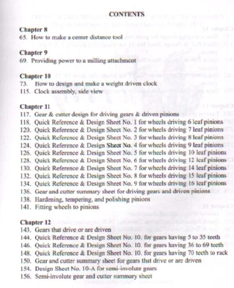 Clock & Watch Makers Guide to Gear Making including Radial Flank Angles & Sines - Image 3 of 4
