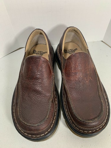 DR.MARTENS Lennon Air Wair Brown Leather Slip On Loafers Men's Shoes Sz.7 AW004 - Picture 3 of 7