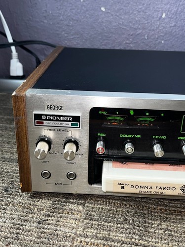 Pioneer H-R100 8 tracce stereo domestico Donna mazzo di registrazione testato funzionante 839797 - Foto 6 di 9