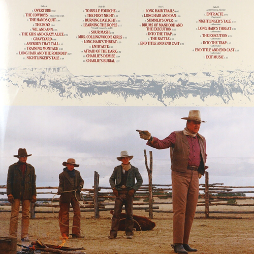 John Williams The Cowboys 2-LP Gold Vinyl LE 3000 RSD Black Friday 2022 Sealed - Picture 4 of 7