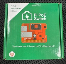 Pi Supply Pi Poe Switch Hat Compatible with Raspberry Pi A+ B+ 2B and 3B
