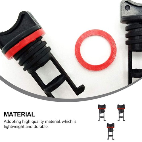 3PCS Kayak Scupper Plugs Boat Drain Plugs Kit Thread Bung for Kayak Canoe Boat - Bild 9 von 12