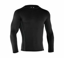 S-XL PowerTek V3 2-Piece Junior Compression Base Layer Long Sleeve Shirt /& Pant