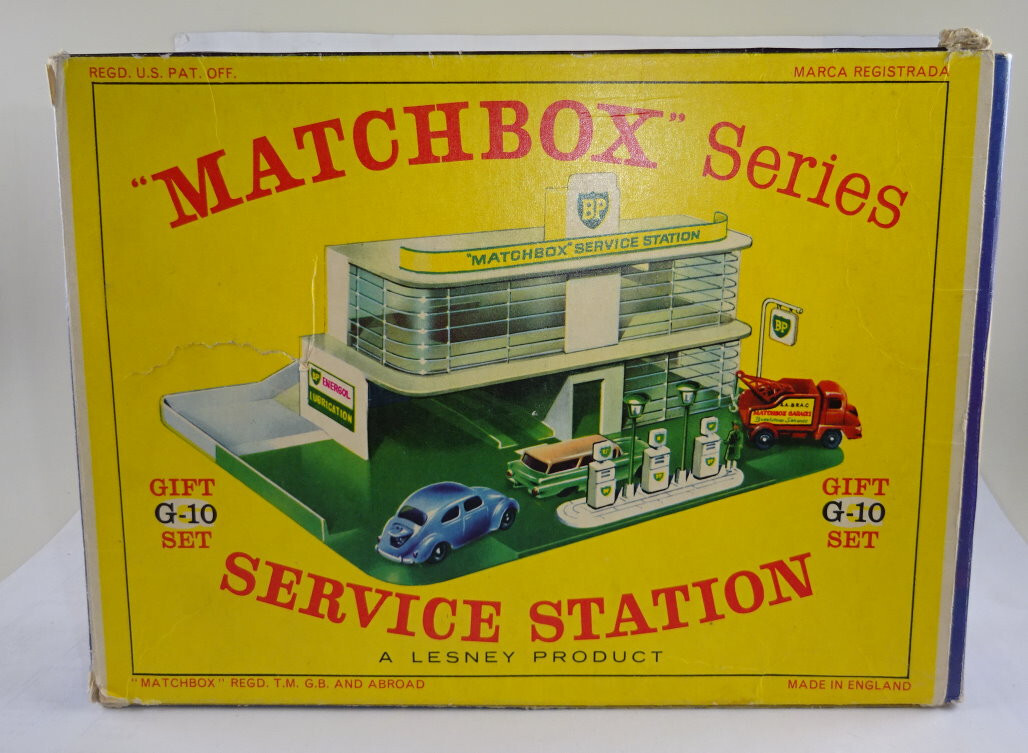 マッチボックス ファイアーステーション1963年　ビンテージ Matchbox Lesney MF-1 Fire Station, 1963-1967, VGC in
