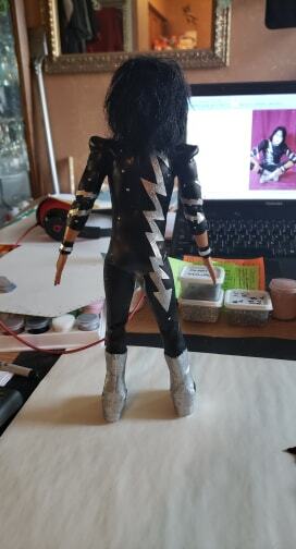 KISS ACE FREHLEY THE ELDER 1/6 SCALE 12 INCH CUSTOM REPLICA
