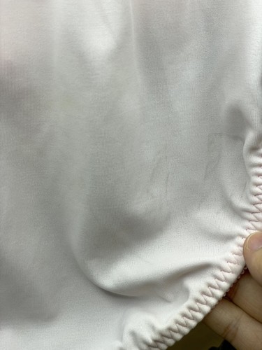 Vintage transparentes Nylon süß Blumen Spitze Höschen hellrosa Sissy Bikini Slip Gr.6/M - Bild 11 von 21
