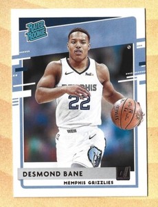 2020-21 Desmond Bane Panini Donruss Rated Rookie Card #240
