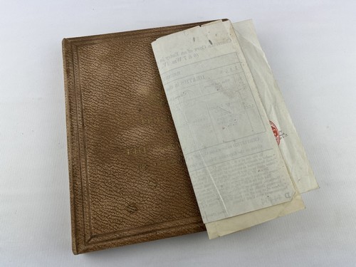 SIGNED w/PROVENANCE 1899 PEDIGREE GAMBLE FAMILY/FERMANAGH~IRELAND/TORONTO/CANADA - Picture 14 of 15