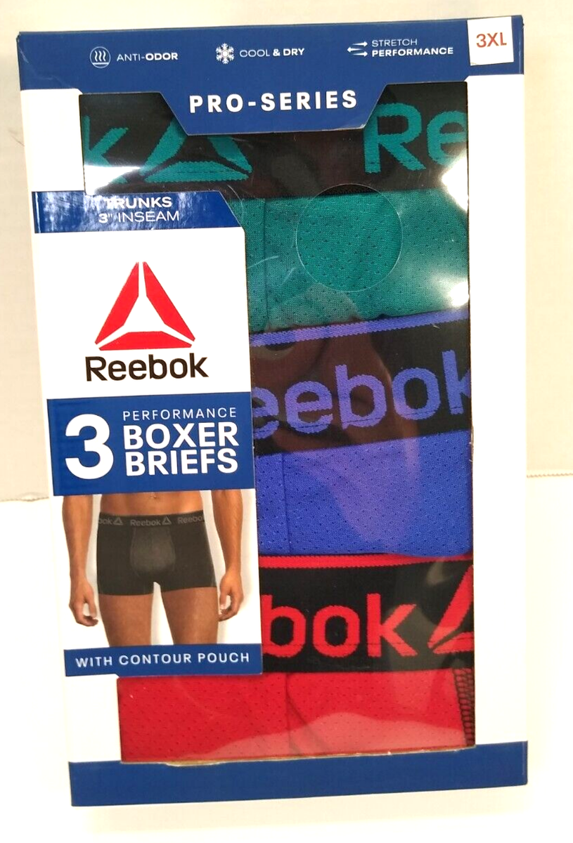 reebok performance boxer briefs 3xl