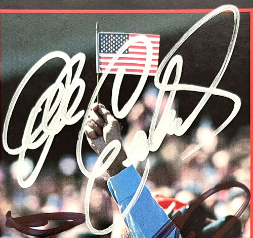 Dale Earnhardt, Davey Allison & Neil Bonnett NASCAR Traks Autographed Signed - Picture 2 of 6