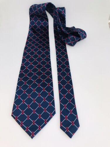Boston Red Socks Baseball Team by Eagle Wings 59” Men's Tie 100% Silk Necktie - Picture 4 of 14