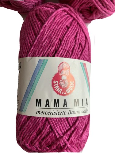 Lote de acero lana Mama Mia 100% algodón mercerizado algodón 13 color 1928 Brasil - Imagen 10 de 12