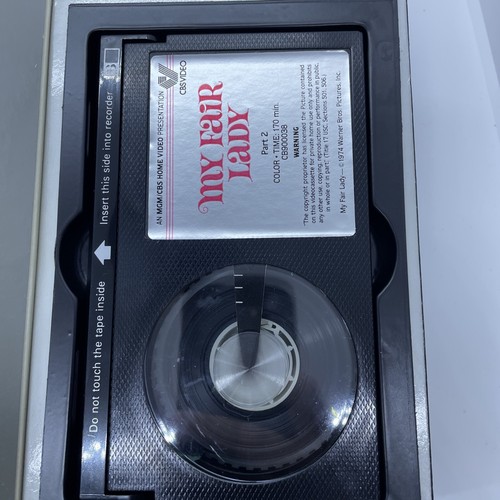 Beta My Fair Lady Cabaret Topkapi CBS Video Betamax VG+ - Picture 7 of 8