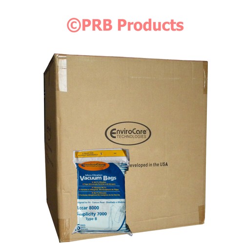 Type B Upright Vacuum Cleaner Bag #846 Fits Riccar 7000 8000 Simplicity 7 Series - Picture 15 of 18
