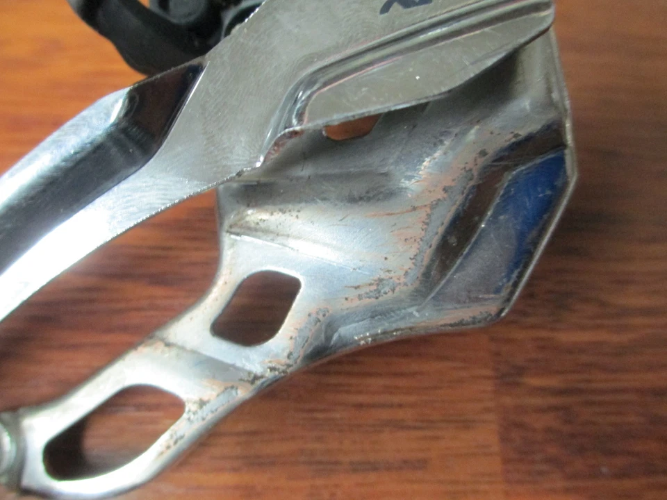 SRAM X7 DUAL PULL 34.9 HIGH CLAMP ON  10 SPEED TRIPLE 3 x10 FRONT DERAILLEUR  - Image 2 of 4