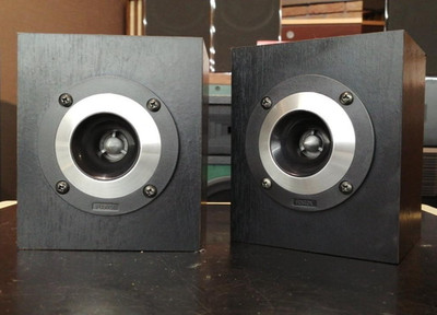 FOSTEX FT17H Horn Tweeter Pair USED w/attenuator | eBay